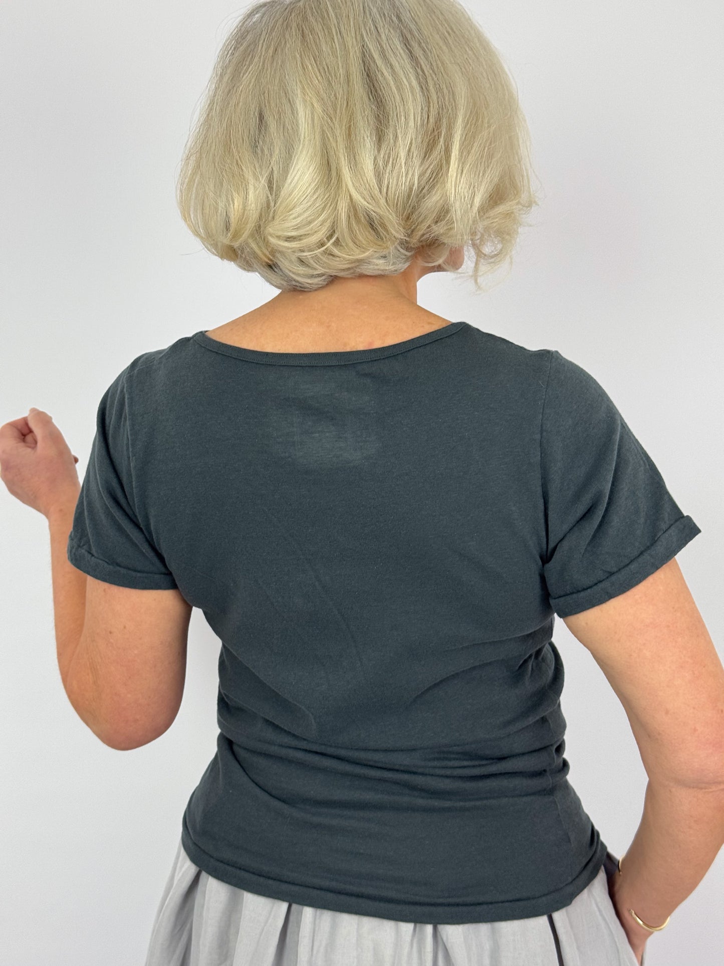 Pas De Calais 1157 T-Shirt Charcoal