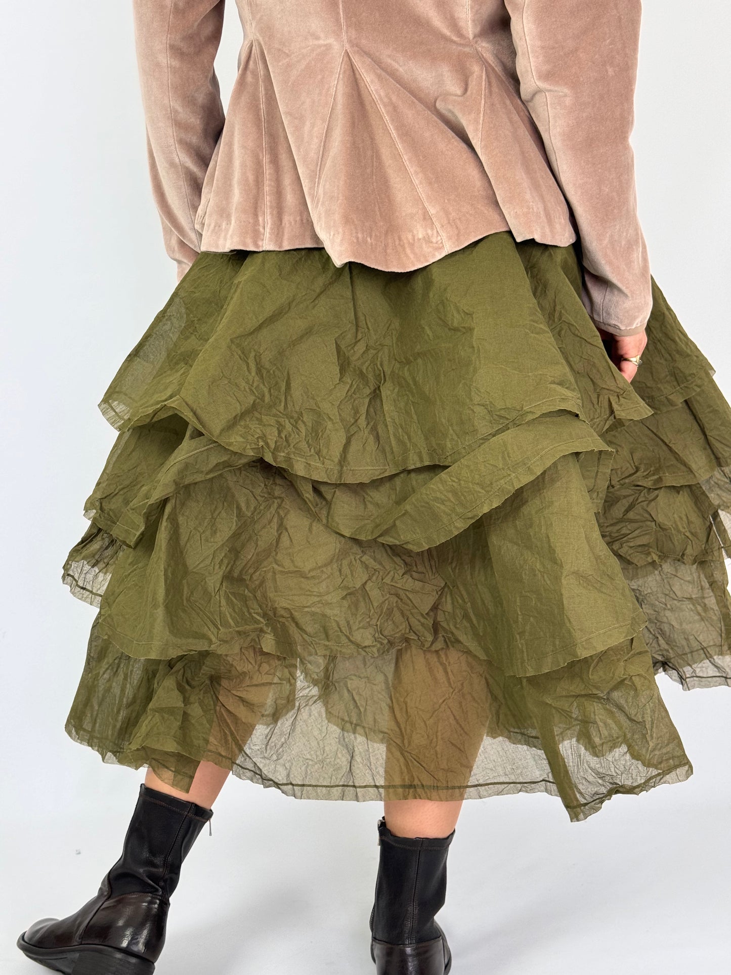 Ewa i Walla Tine Skirt Olive