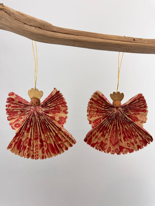 A World of Craft Greta Angel Decorations 2-p