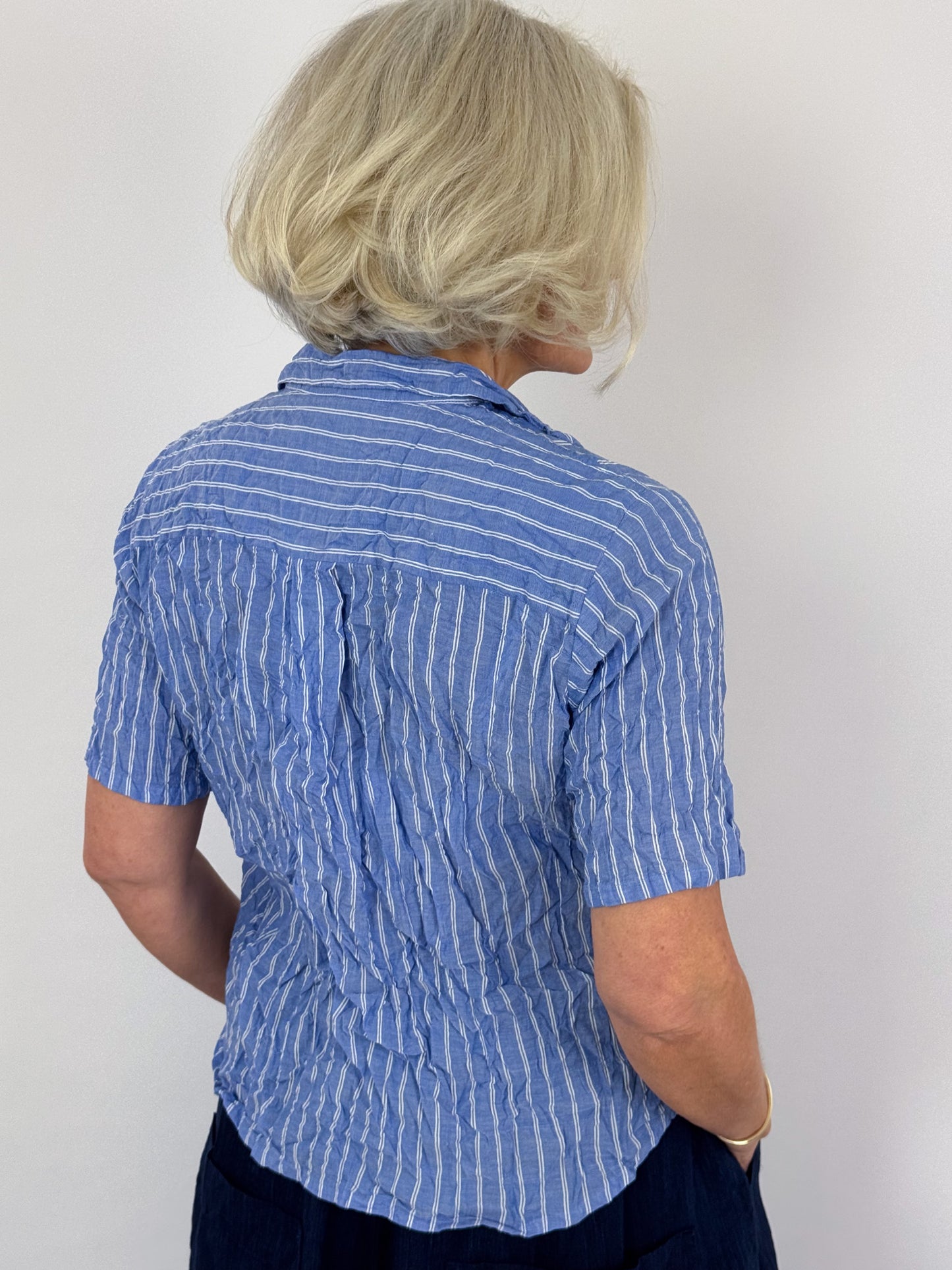 Pas De Calais 6795 Blouse Saxe Blue