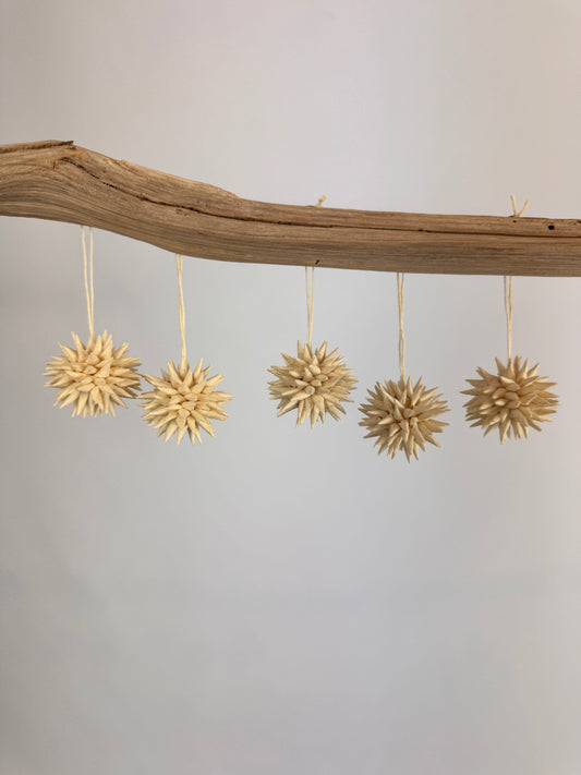 A World of Craft Kotte Mini Decorations 6-p Beige