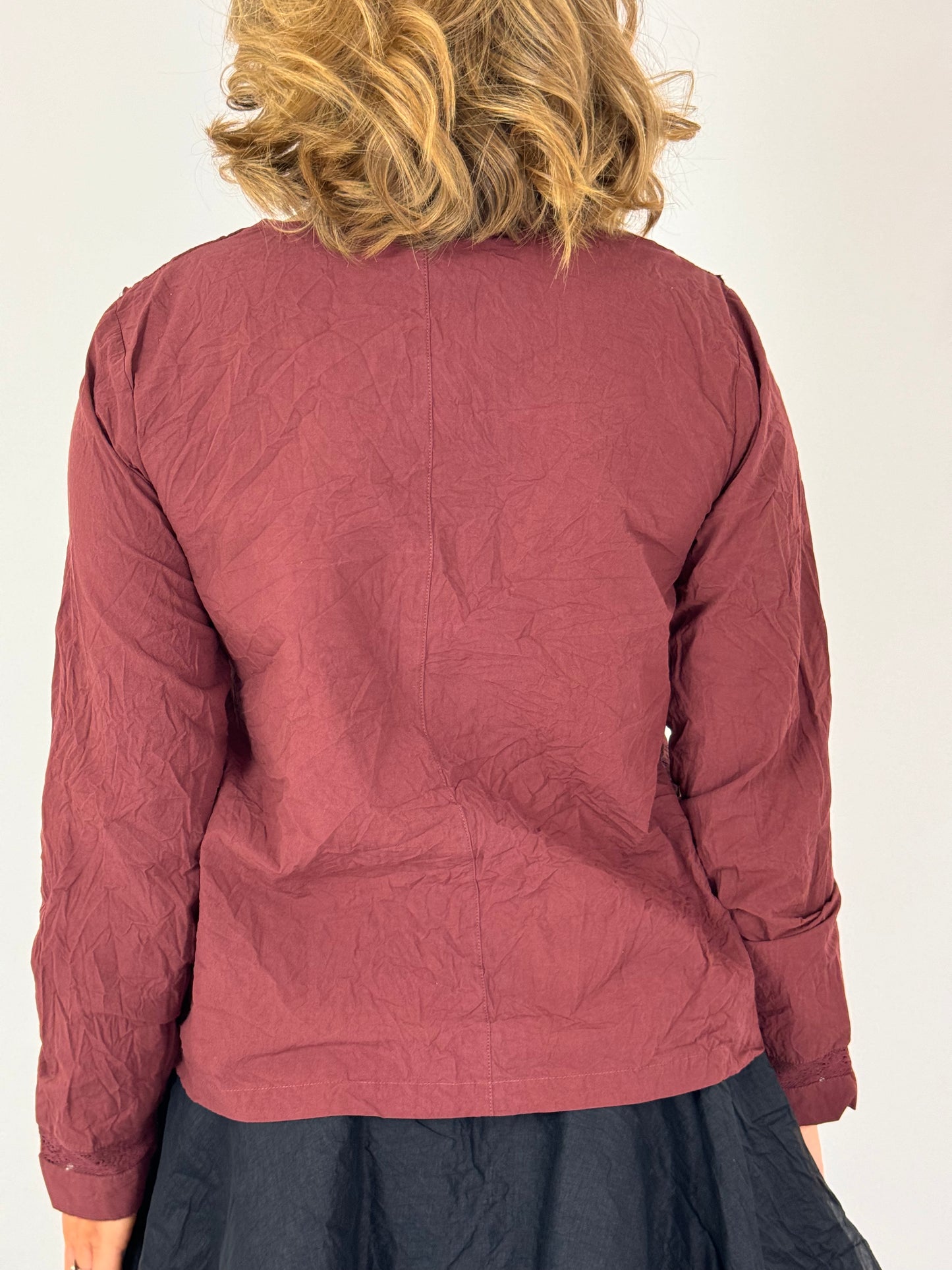 Ewa i Walla Valfrid Blouse Burgundy