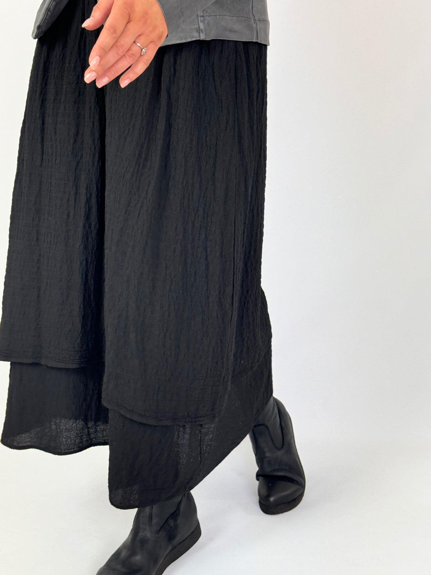 Transit Par-Such P253 Skirt Black