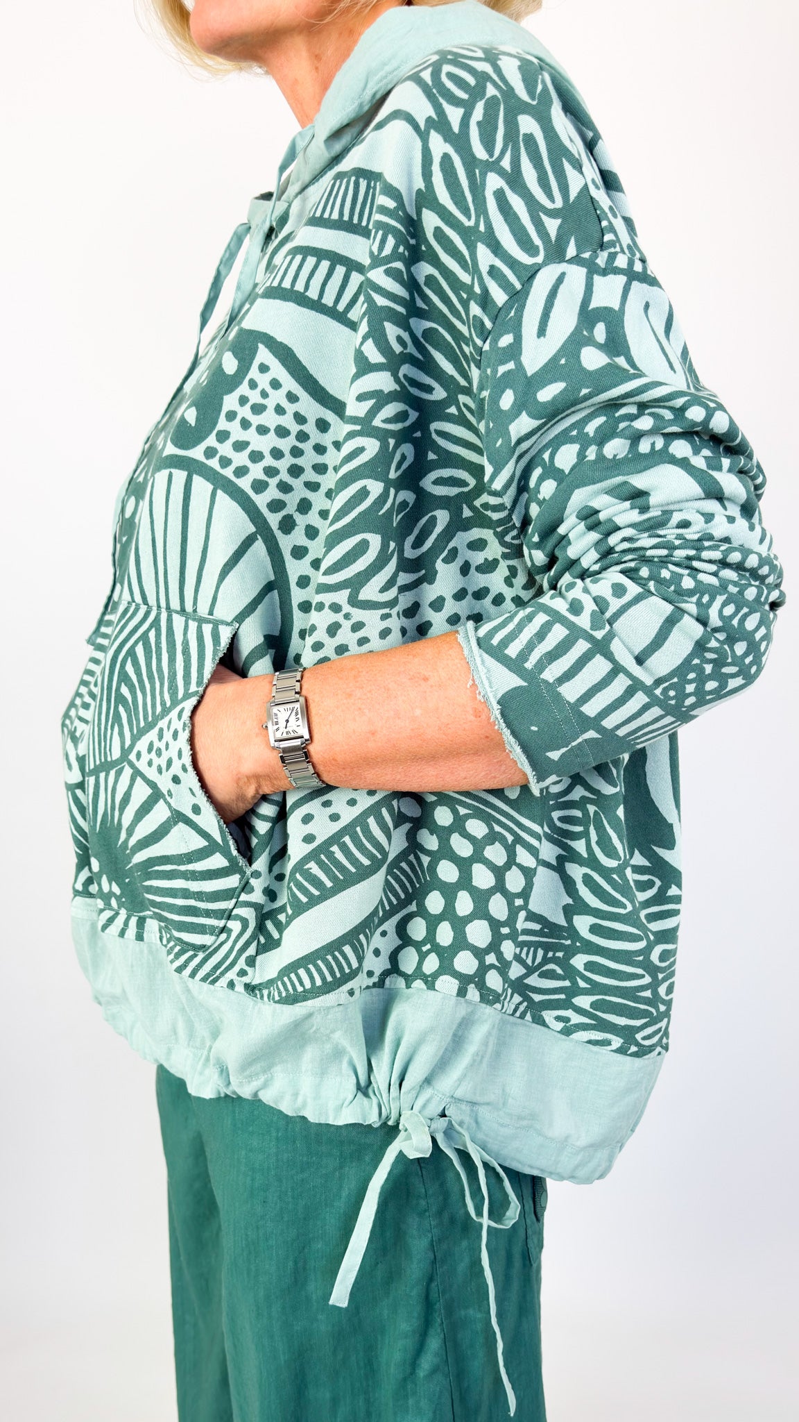 Rundholz Black Label 0507 Jumper Grass Print