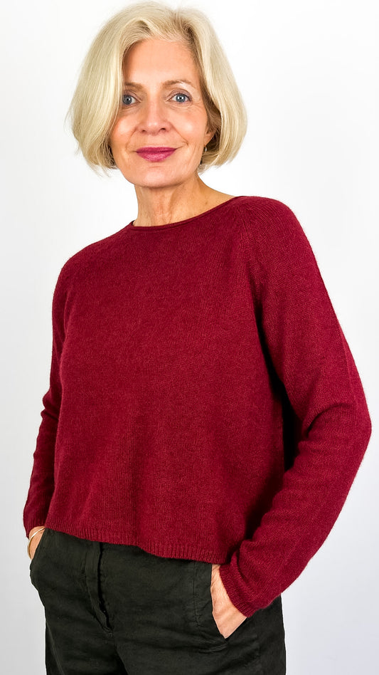 W&B Bella Jumper Cherry