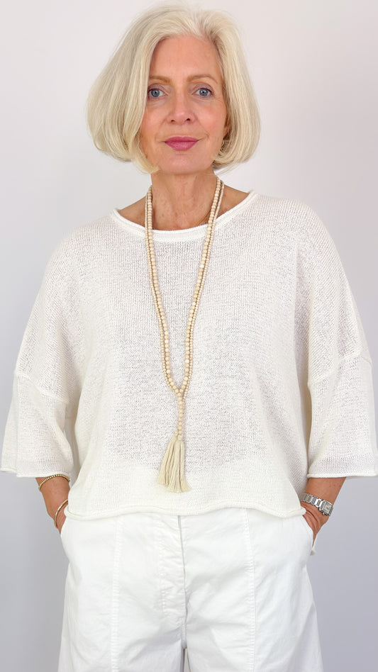 Rundholz Black Label 3720704 Jumper Off White