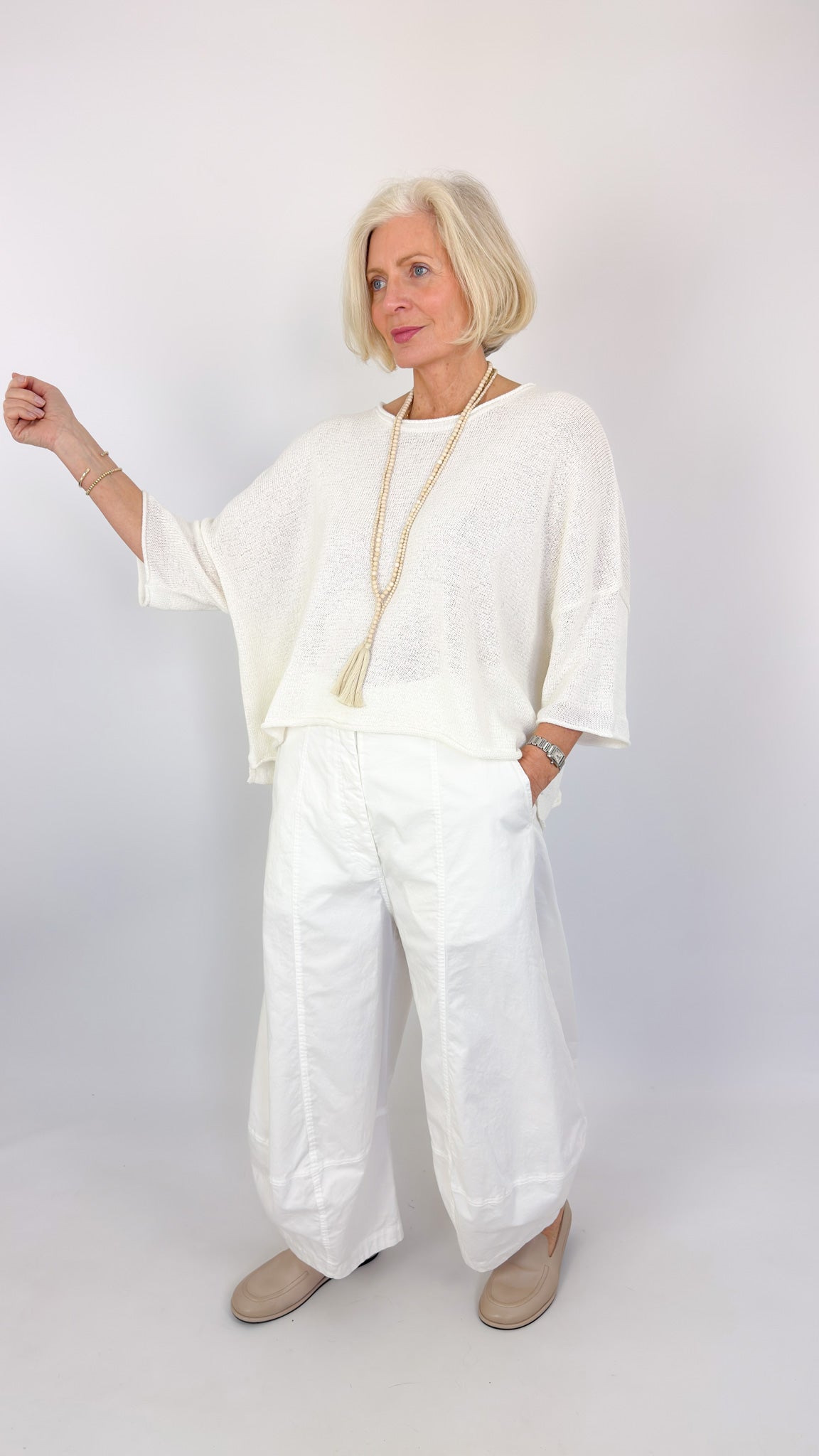 Rundholz Black Label 3720704 Jumper Off White