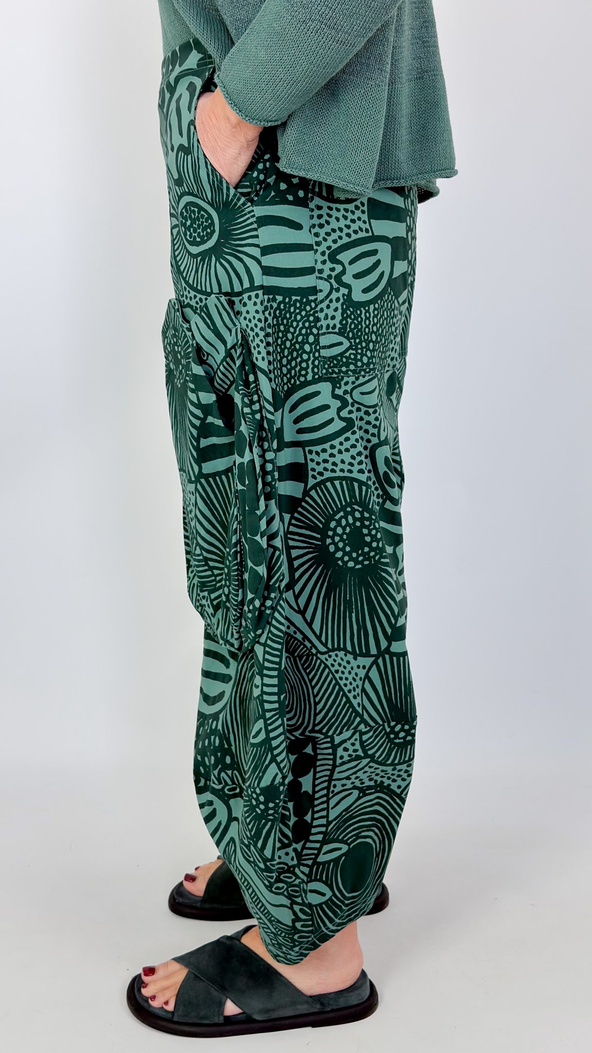 Rundholz Black Label 0114 Trousers Tree Print – Cordelia James