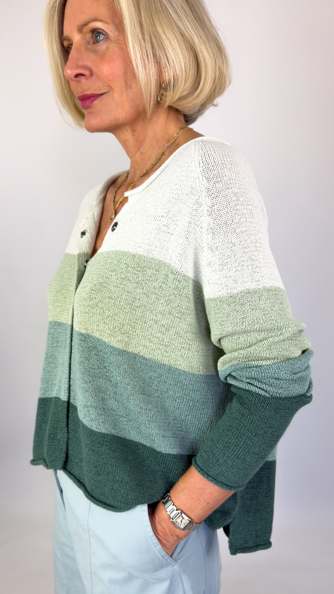 Rundholz Black Label 7111 Cardigan Waterfall