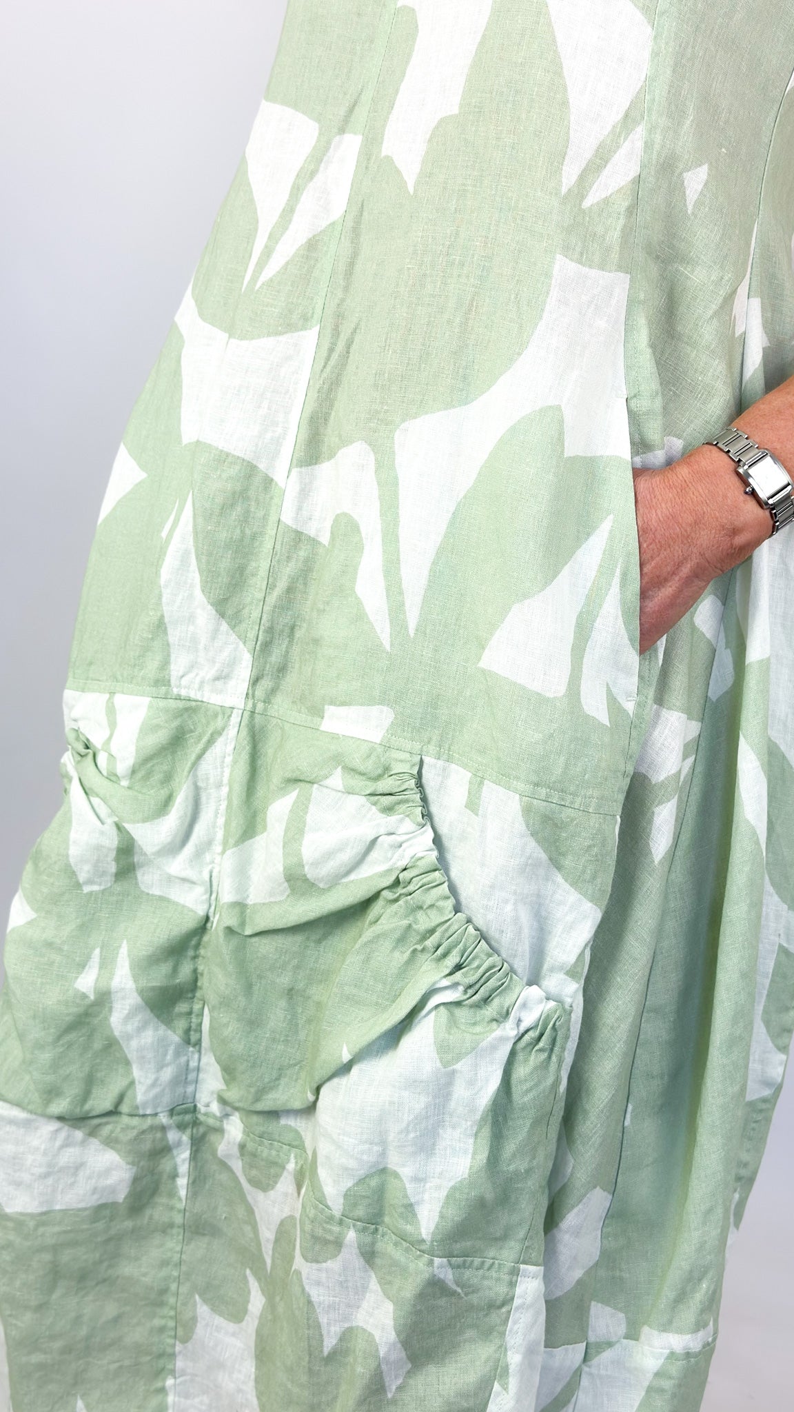 Rundholz Black Label 3550902 Dress Lime Print