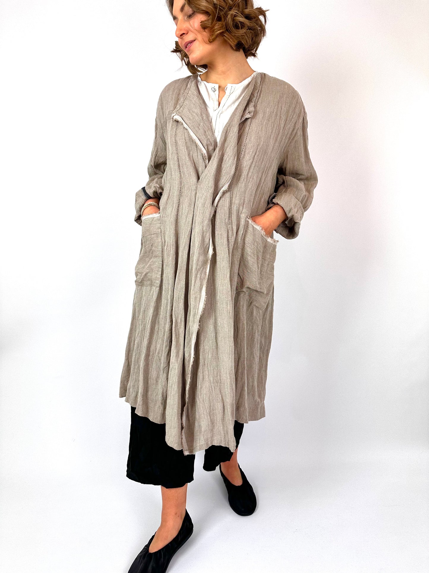 PDC 9262 Duster Coat Natural
