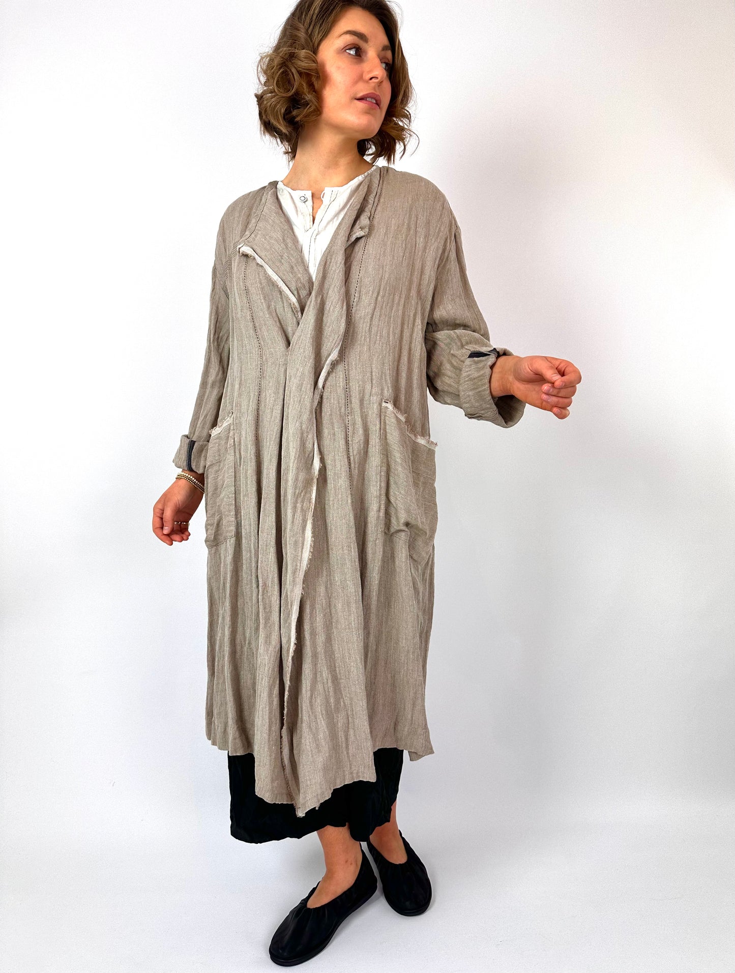 PDC 9262 Duster Coat Natural