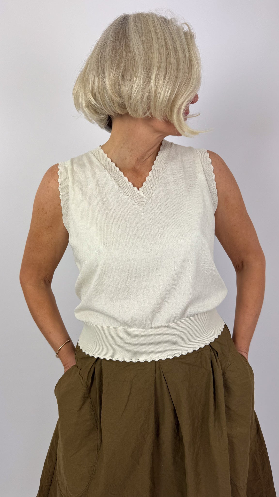 MJ Watson 645 Jumper Natural