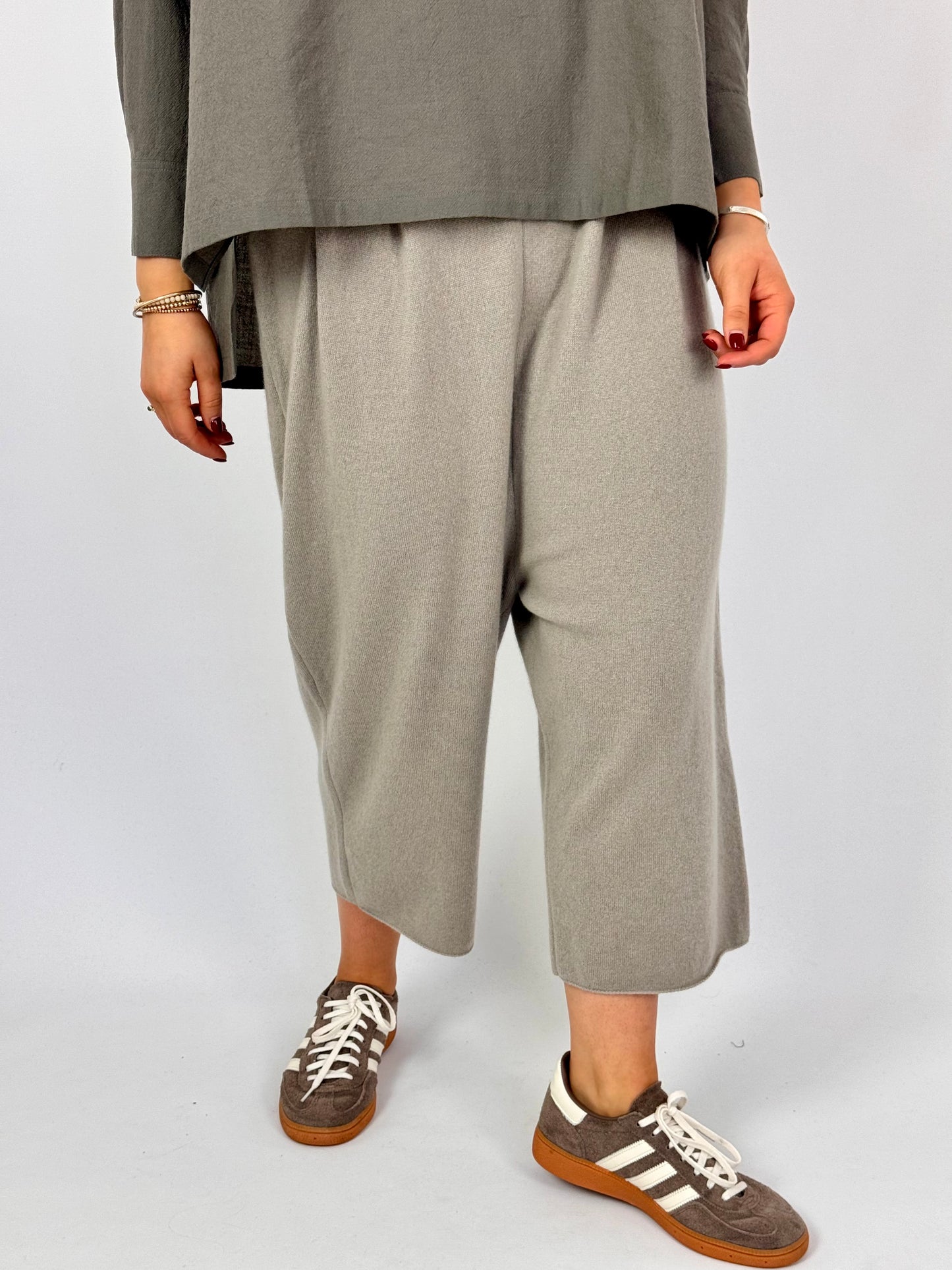 Evam Eva Cashmere Trousers Beige