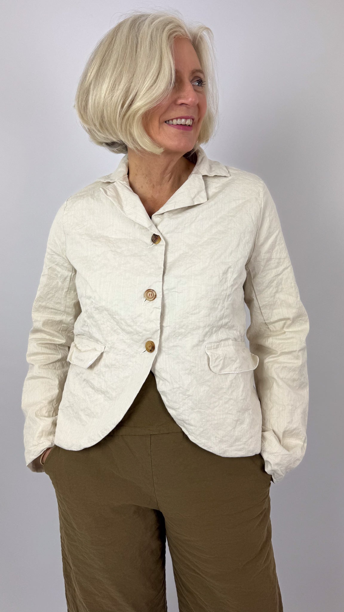 Hannoh Wessel Jacqueline Jacket Natural