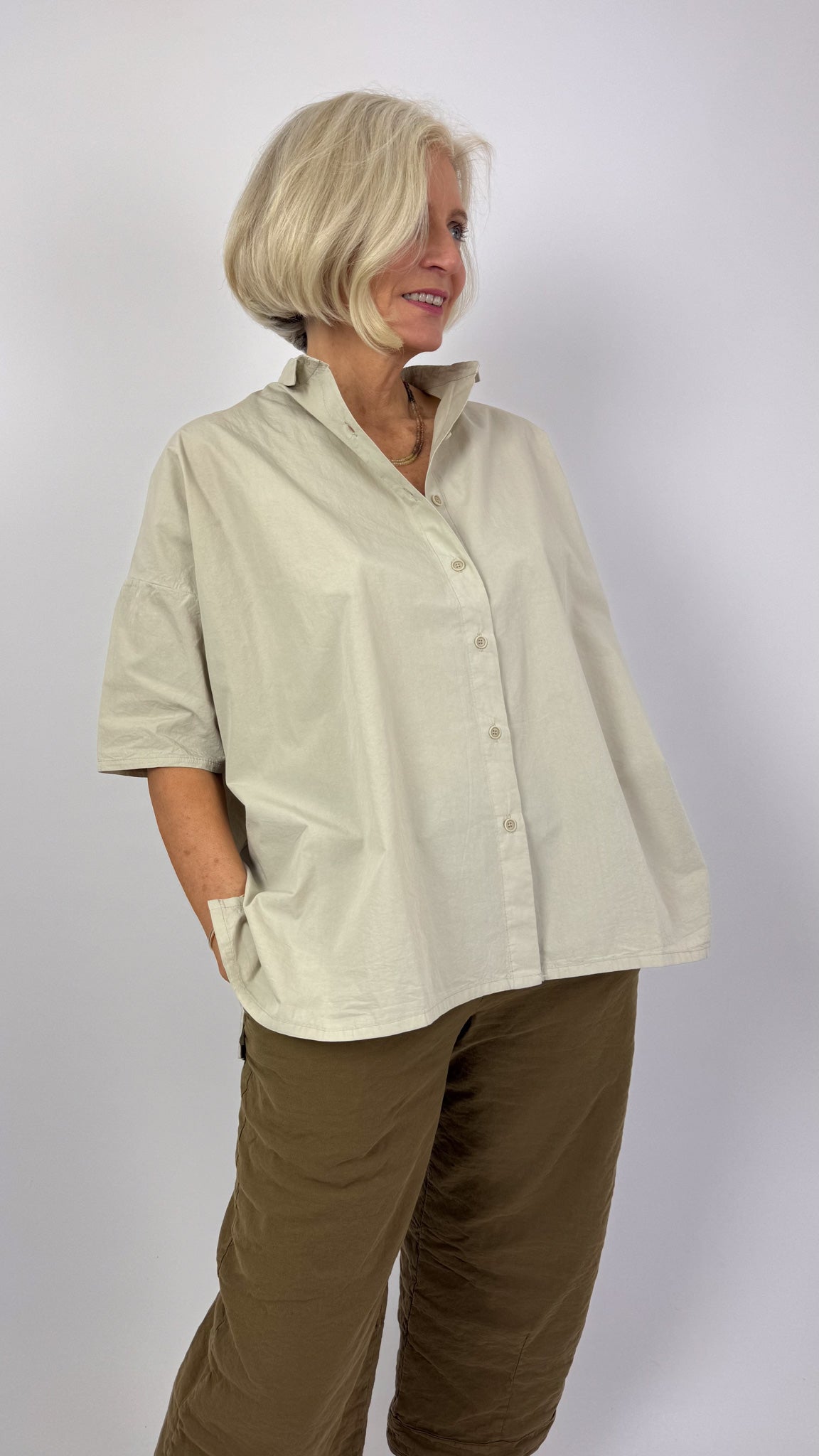 Aequamente 149 Shirt Sand