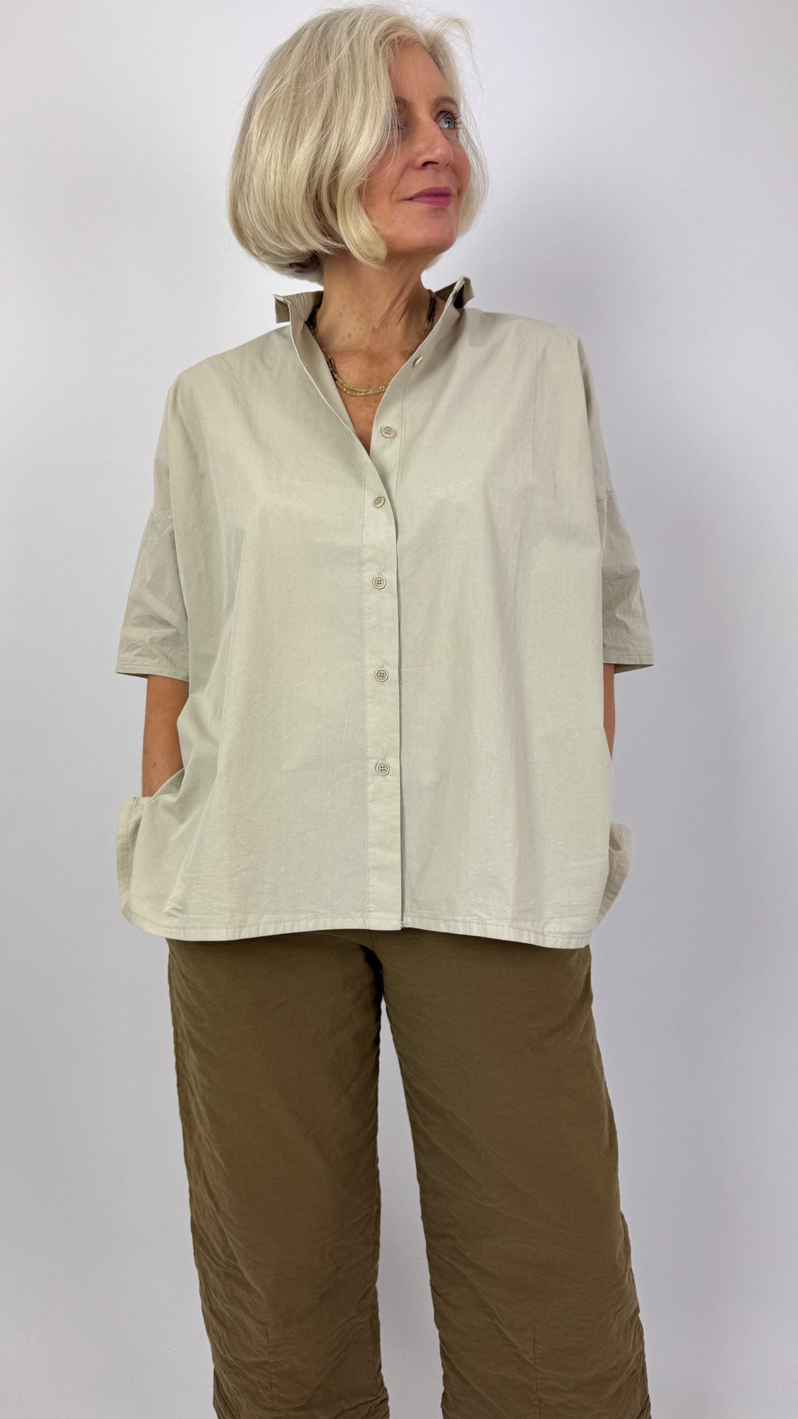 Aequamente 149 Shirt Sand