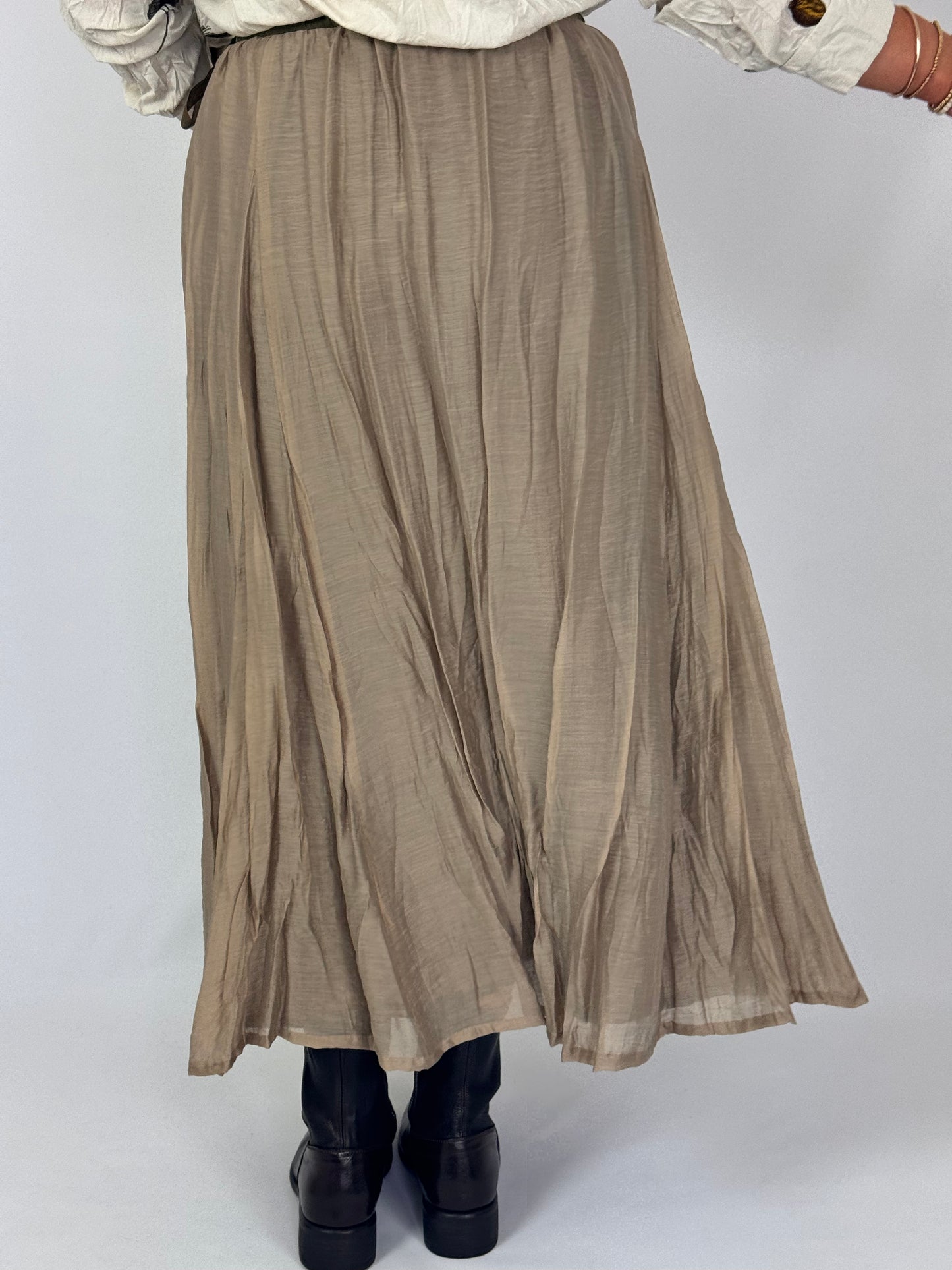 Pas De Calais 7303 Skirt Beige