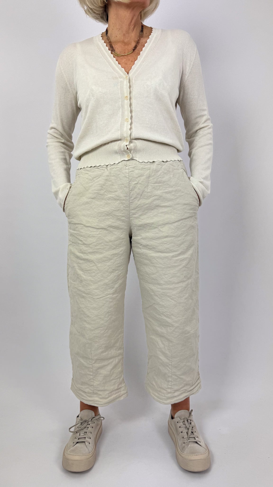 Aequamente 107 Trousers Sand