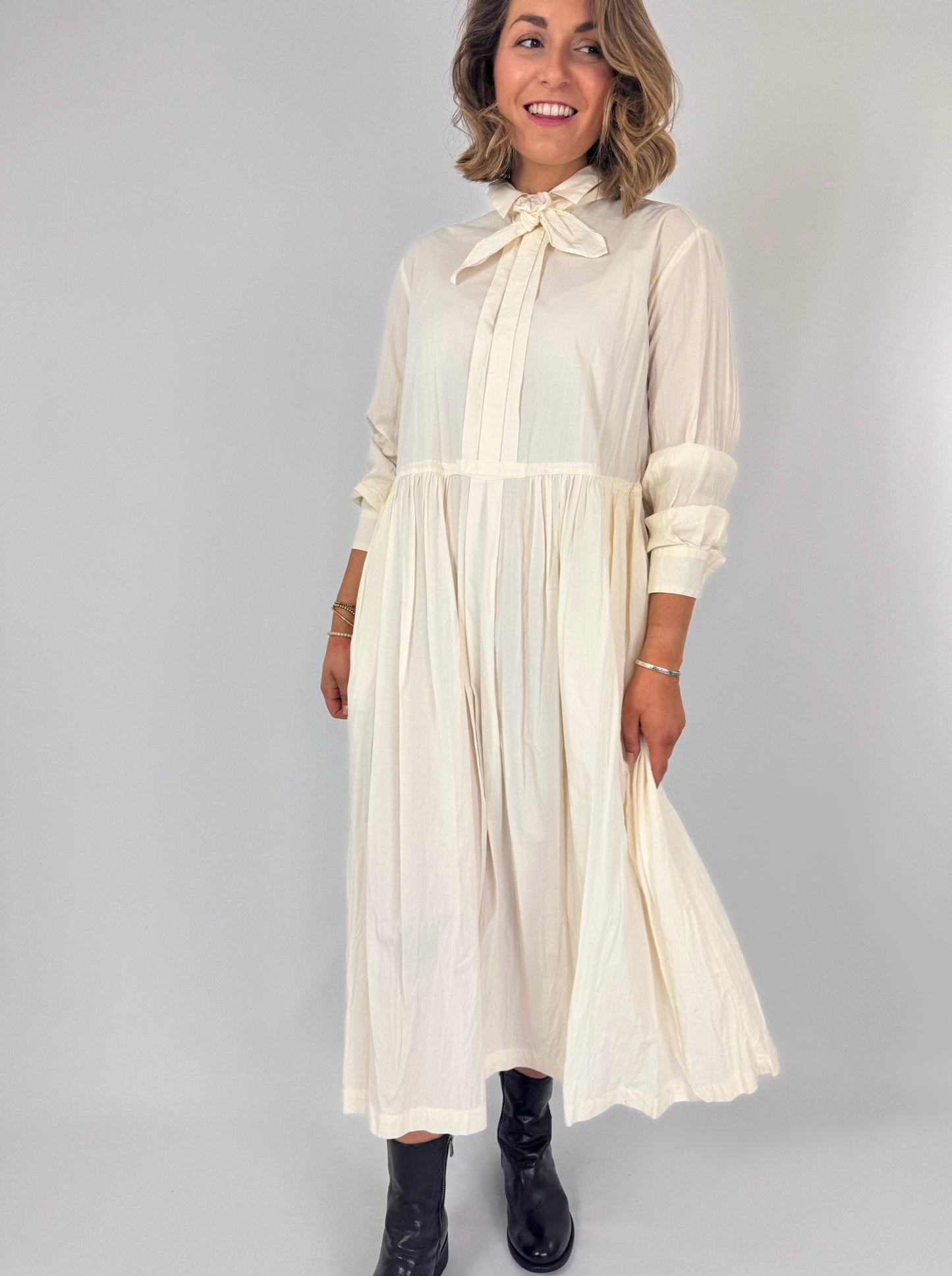 Pas de Calais 4407 Dress Ivory