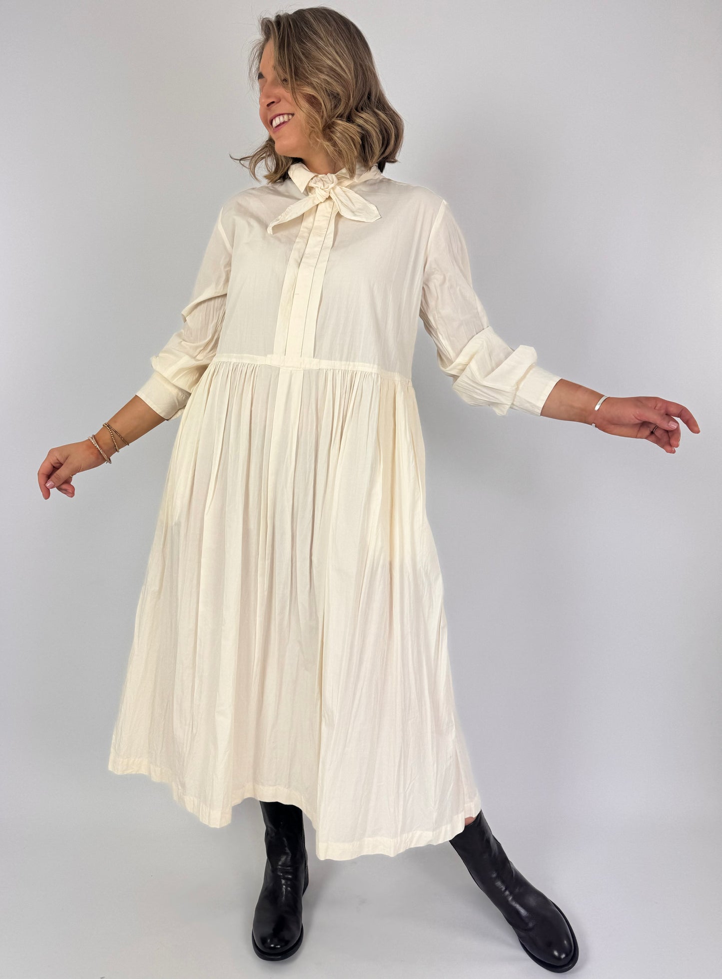 Pas de Calais 4407 Dress Ivory