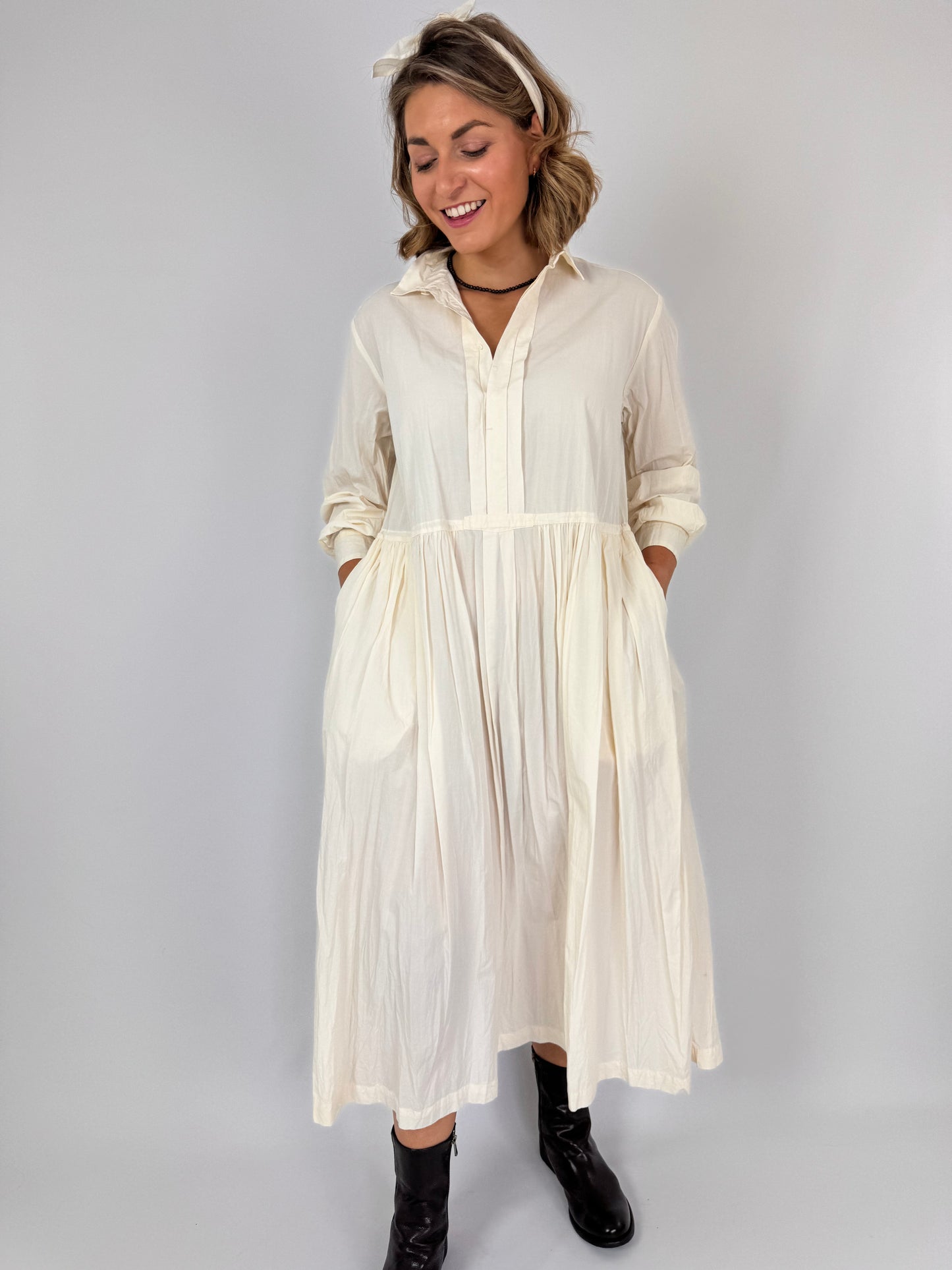 Pas de Calais 4407 Dress Ivory