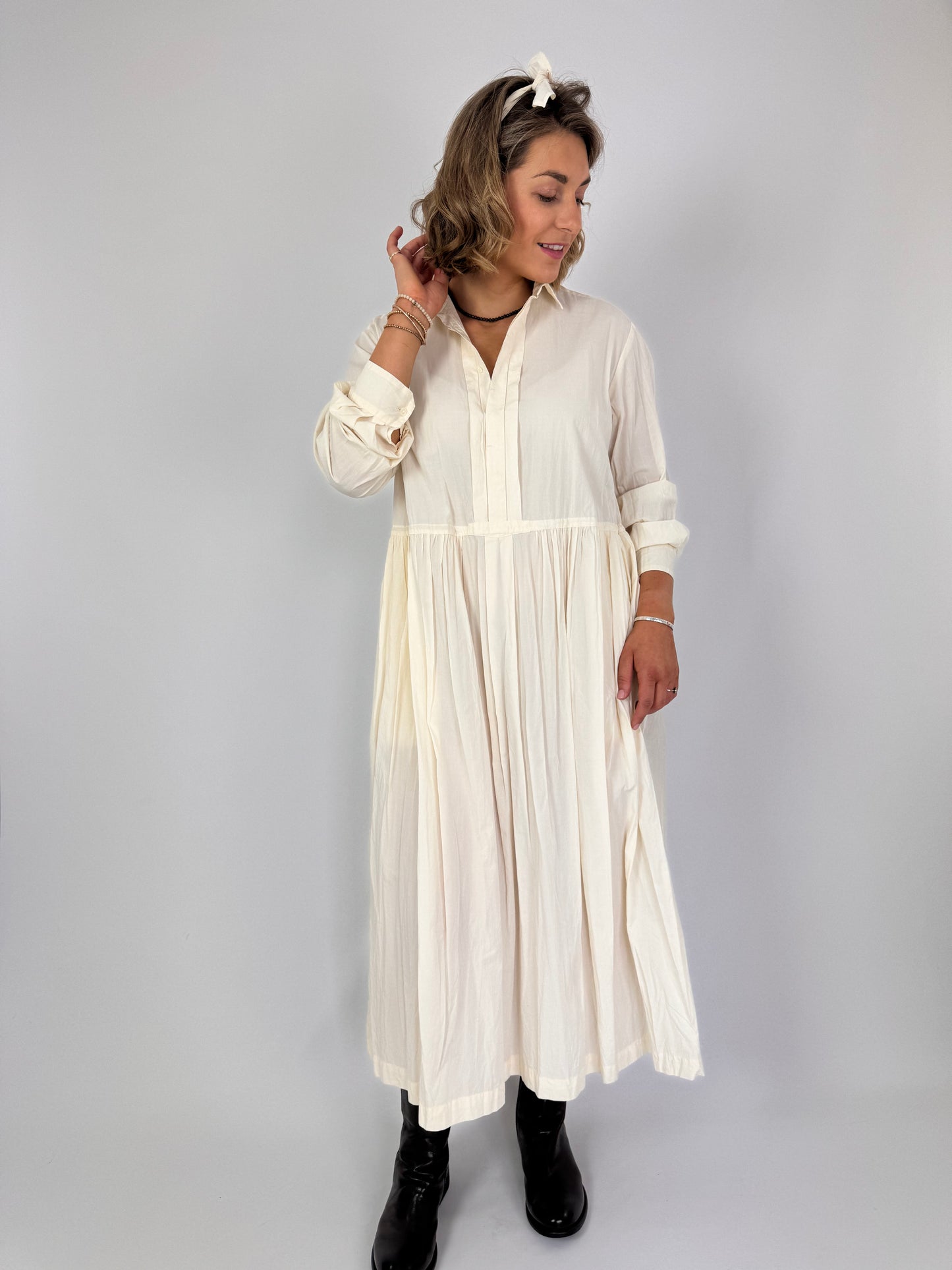 Pas de Calais 4407 Dress Ivory