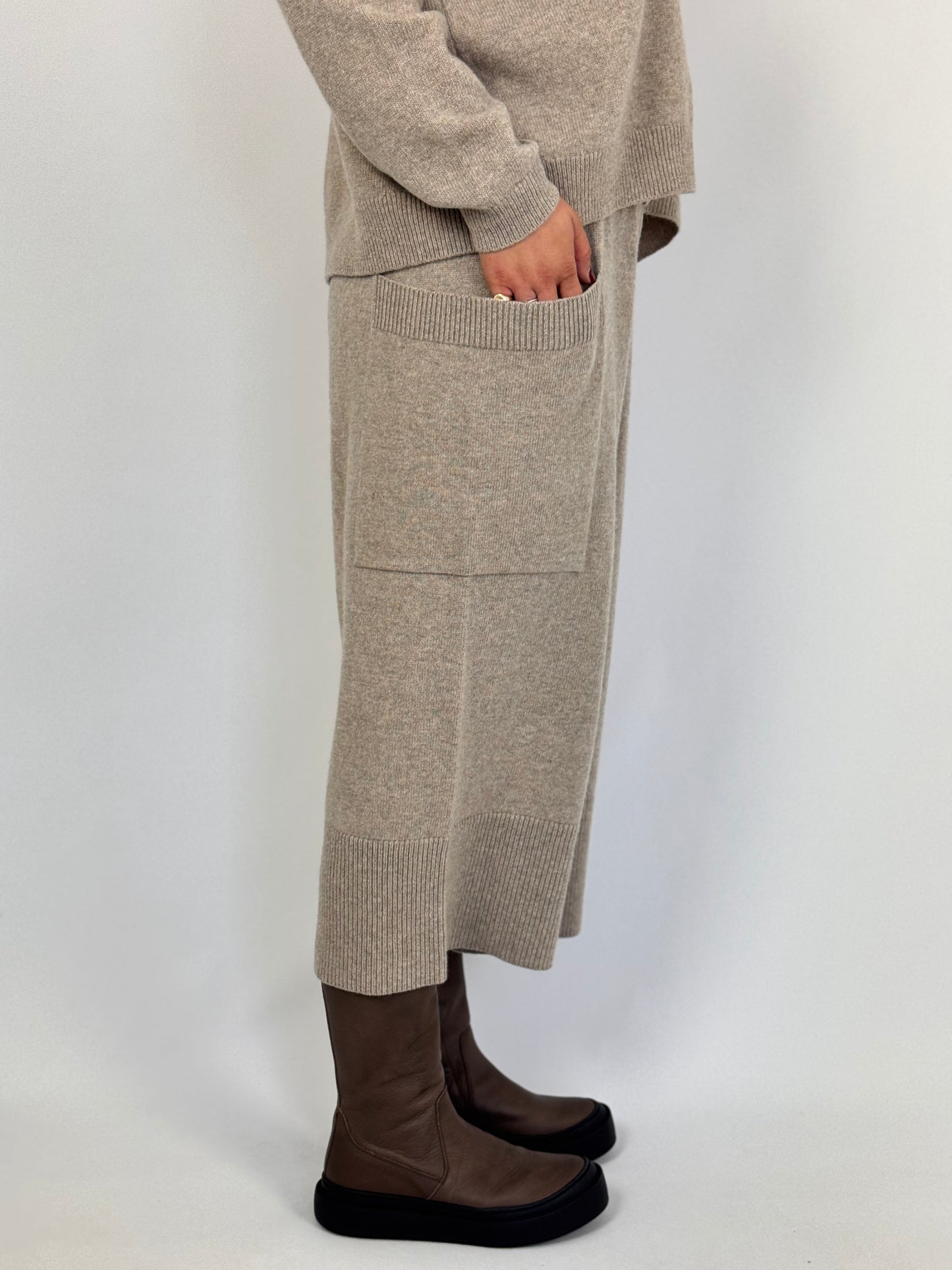 Sort Aarhus Jovanna Trousers Beige