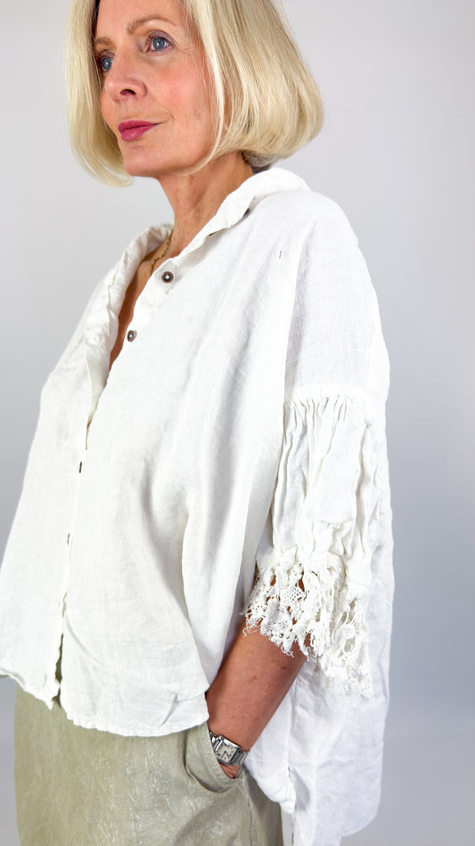 Rundholz Dip 2670402 Blouse Sea/Fog