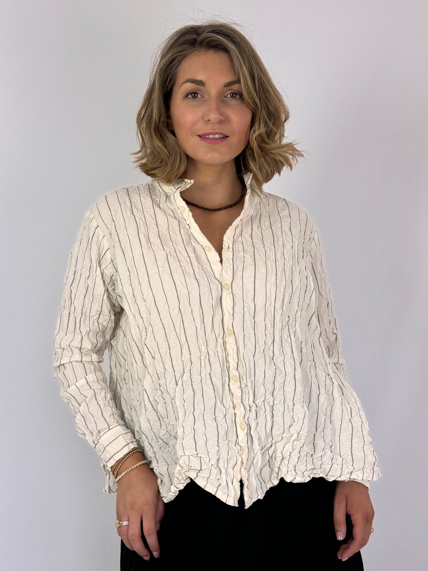 Pas De Calais 6558 Blouse Ivory