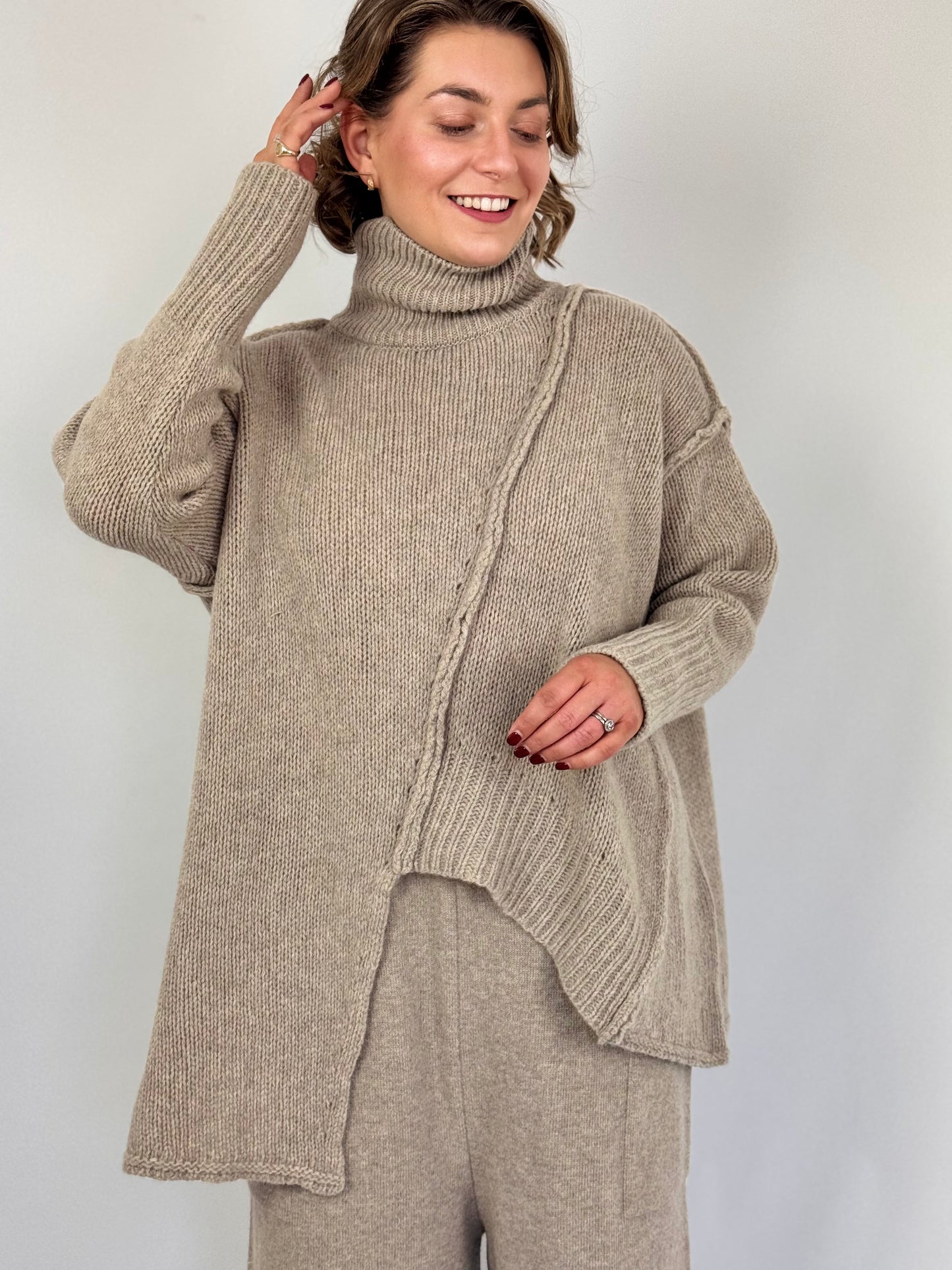 Sort Aarhus Kara Jumper Beige