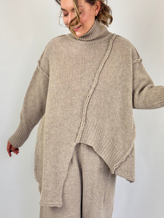 Sort Aarhus Kara Jumper Beige