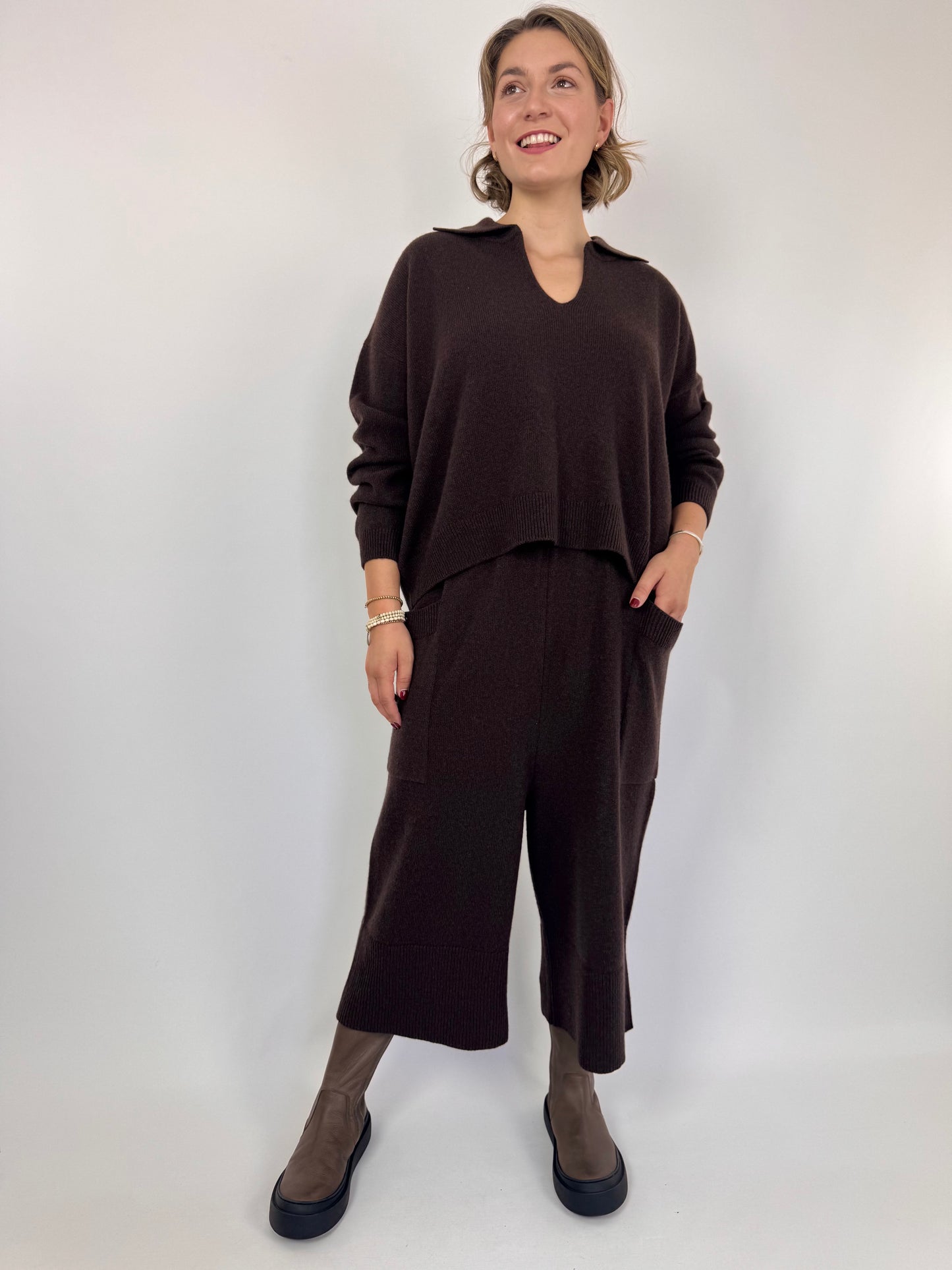 Sort Aarhus Stacci Jumper Brown