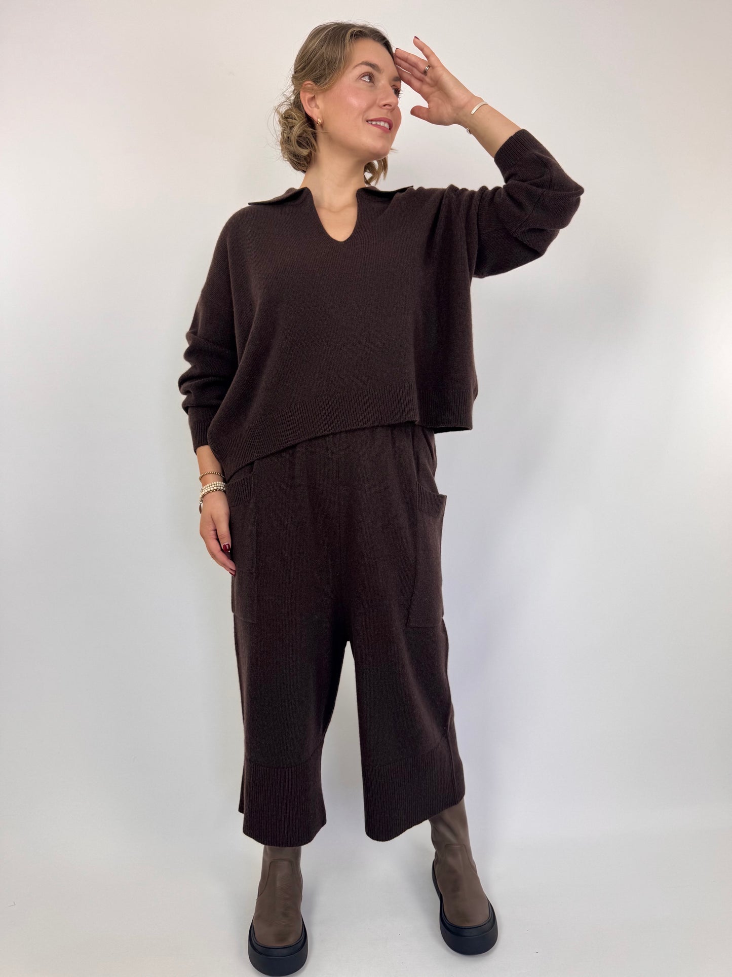 Sort Aarhus Stacci Jumper Brown