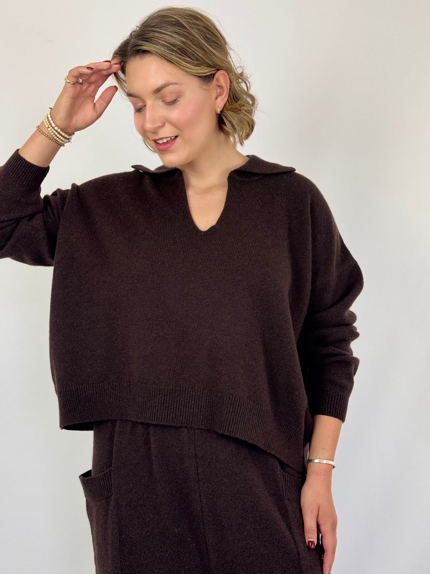 Sort Aarhus Stacci Jumper Brown