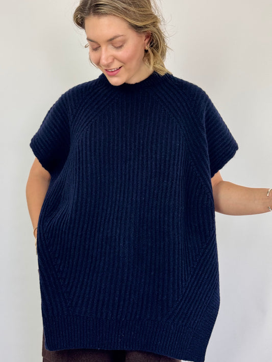 Sort Aarhus Nella Jumper Navy