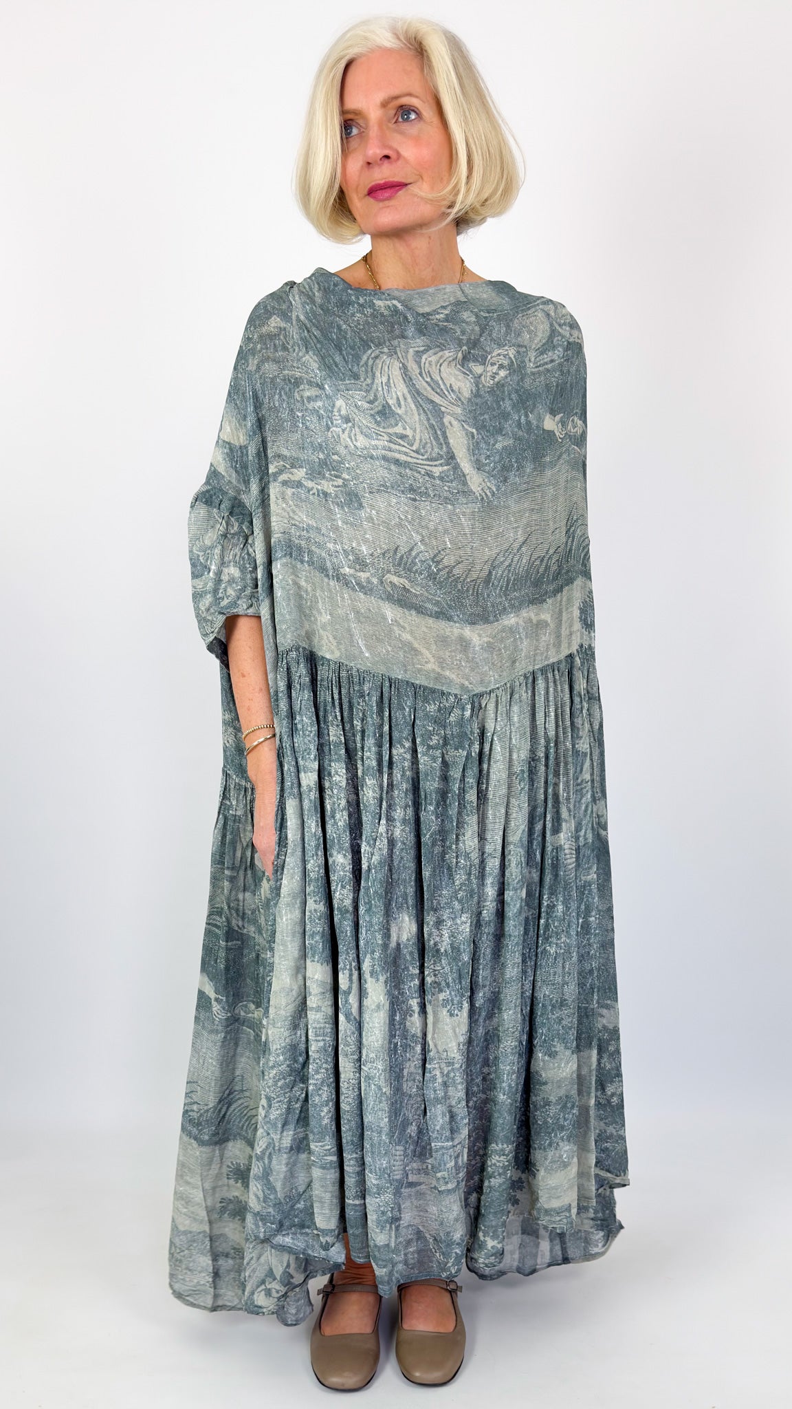 Rundholz Dip 0905 Dress Seaweed Print