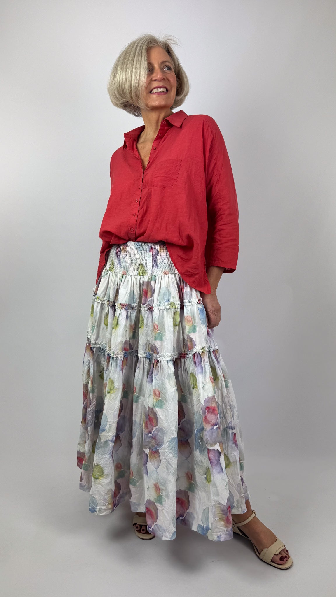 Ewa i Walla Ingeli Skirt Flower