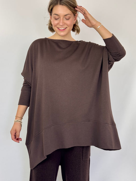 Sort Aarhus 2157 Blouse Choco