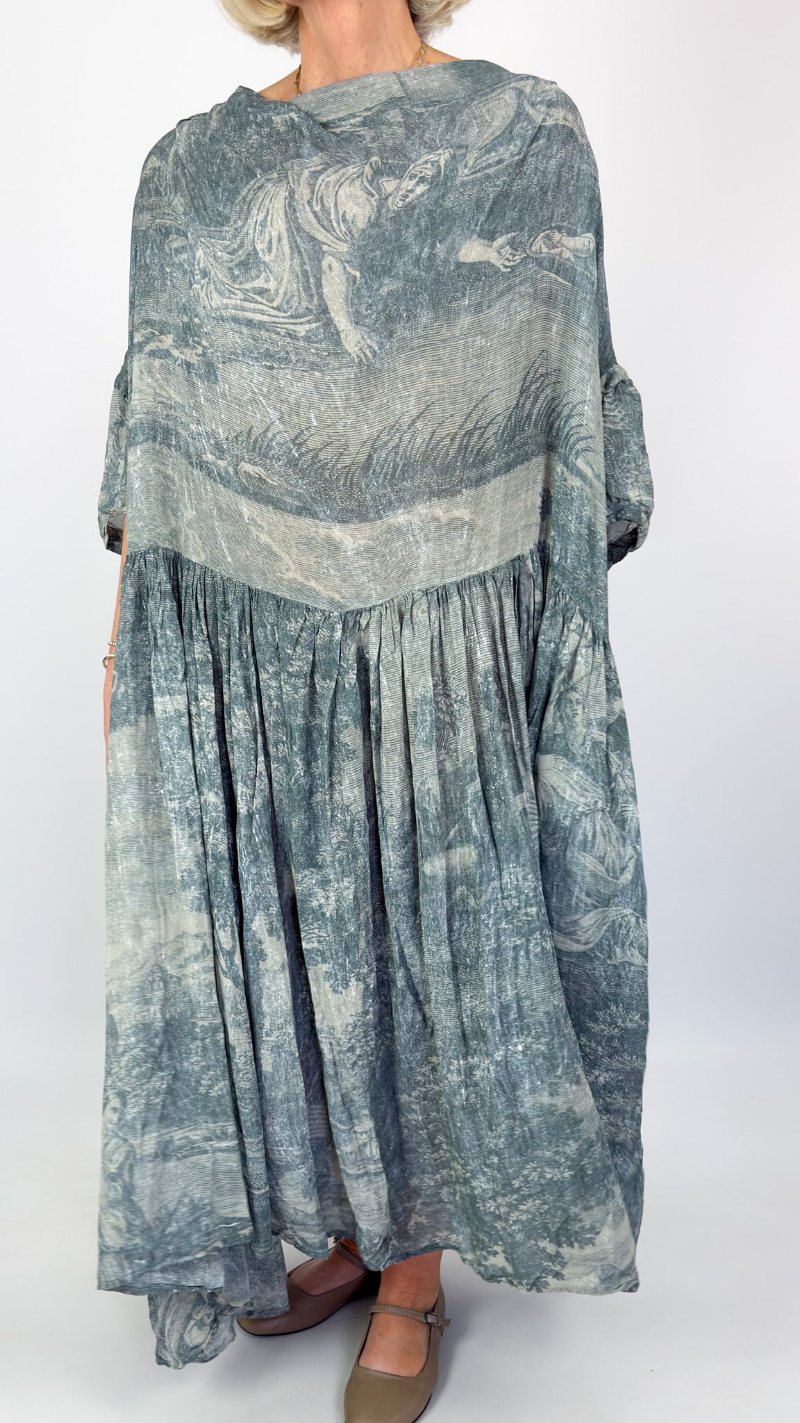 Rundholz Dip 0905 Dress Seaweed Print