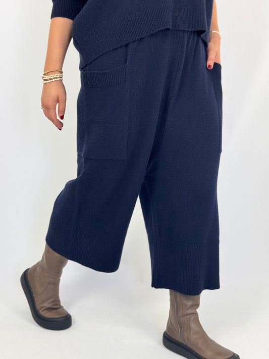 Sort Aarhus Jovanna Trousers Navy