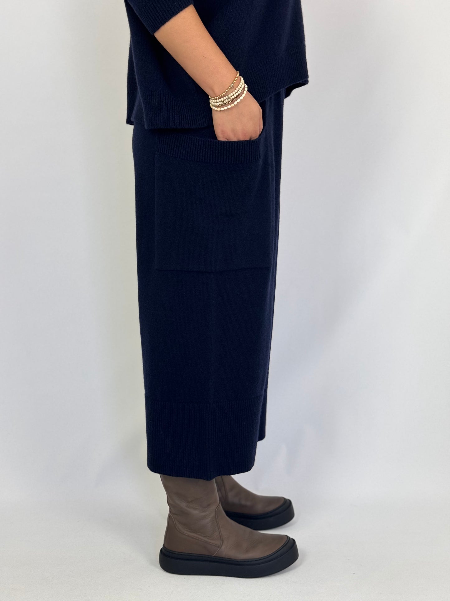 Sort Aarhus Jovanna Trousers Navy