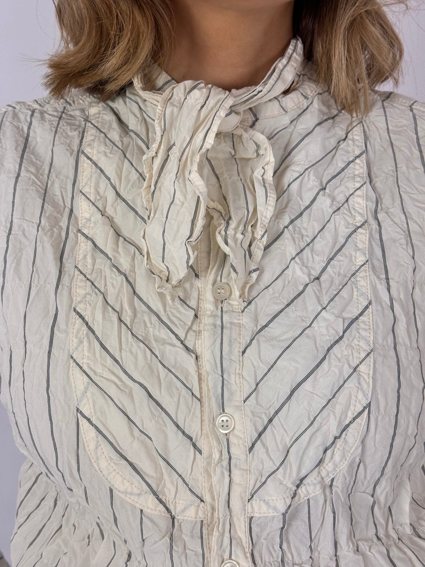 Pas De Calais 6557 Blouse Ivory