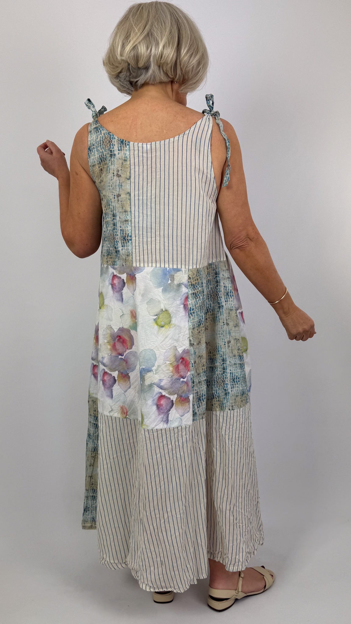 Ewa i Walla Norine Dress Check/Flower