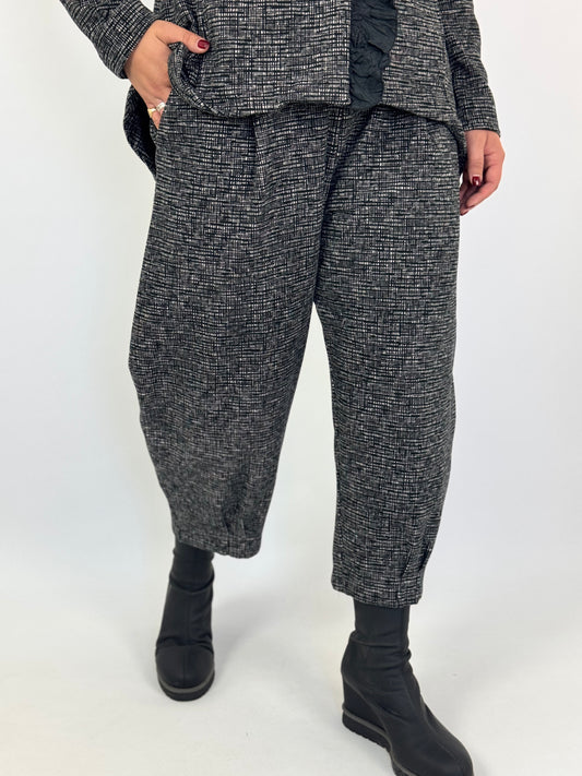 Mama b Bianco J Trousers Nero