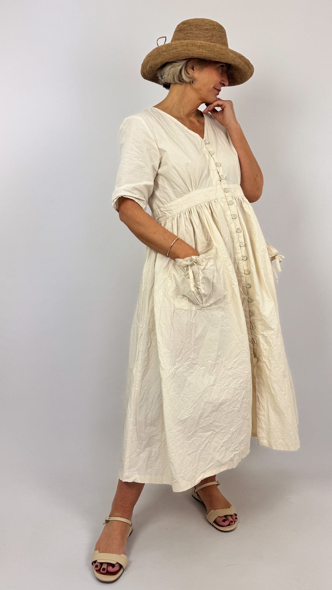 Ewa i Walla Bonnie Dress Oat