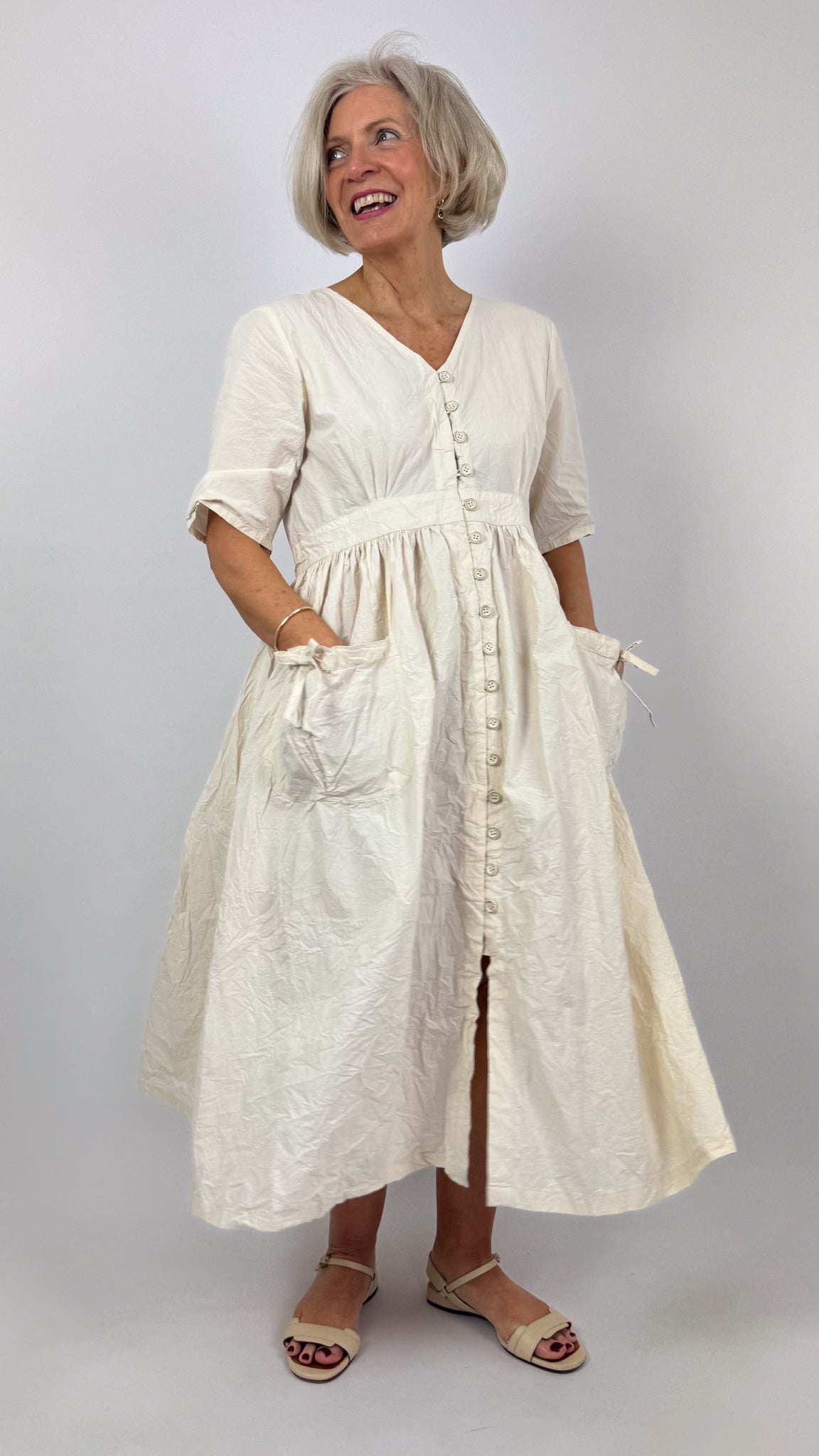 Ewa i Walla Bonnie Dress Oat