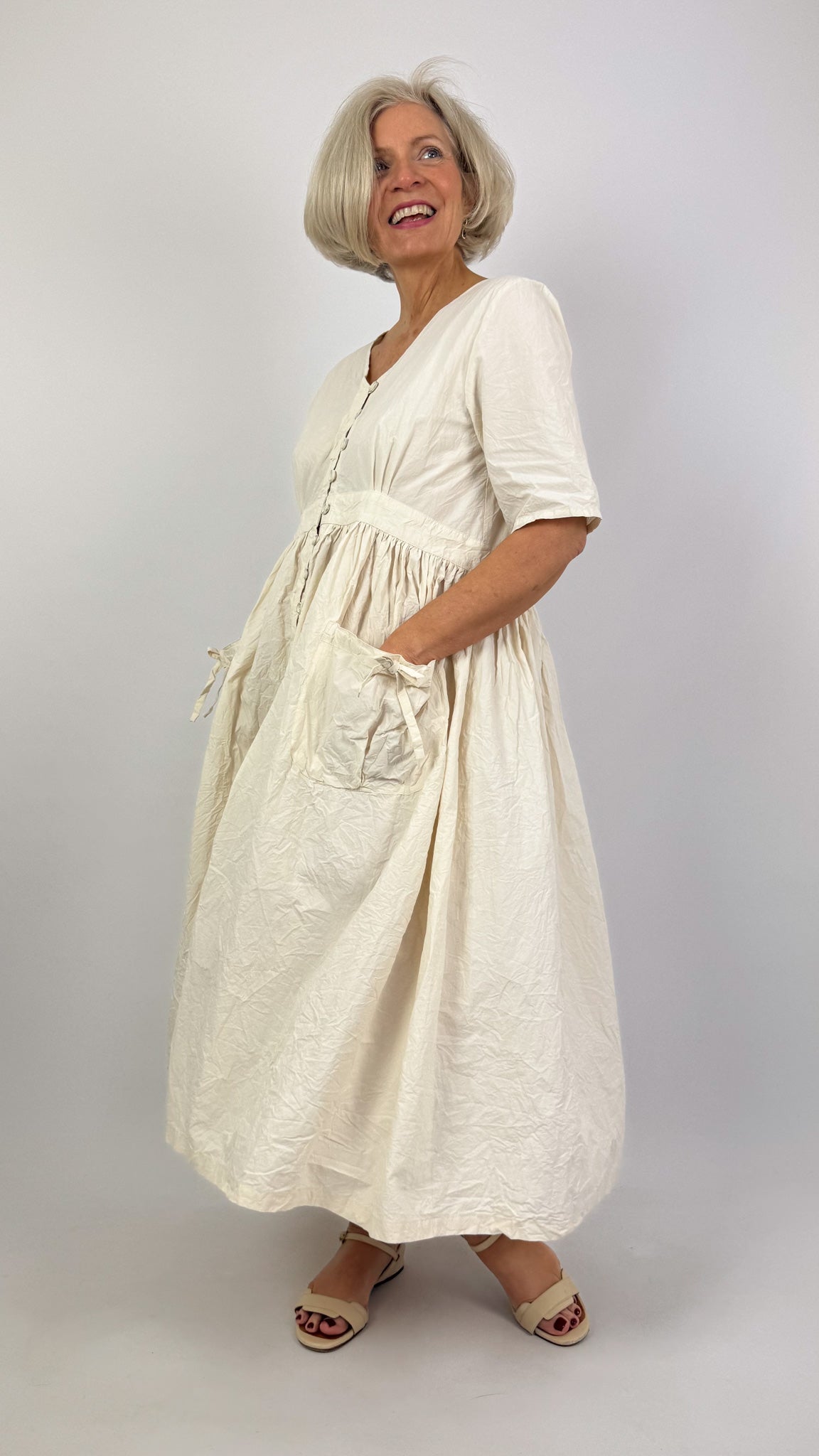 Ewa i Walla Bonnie Dress Oat