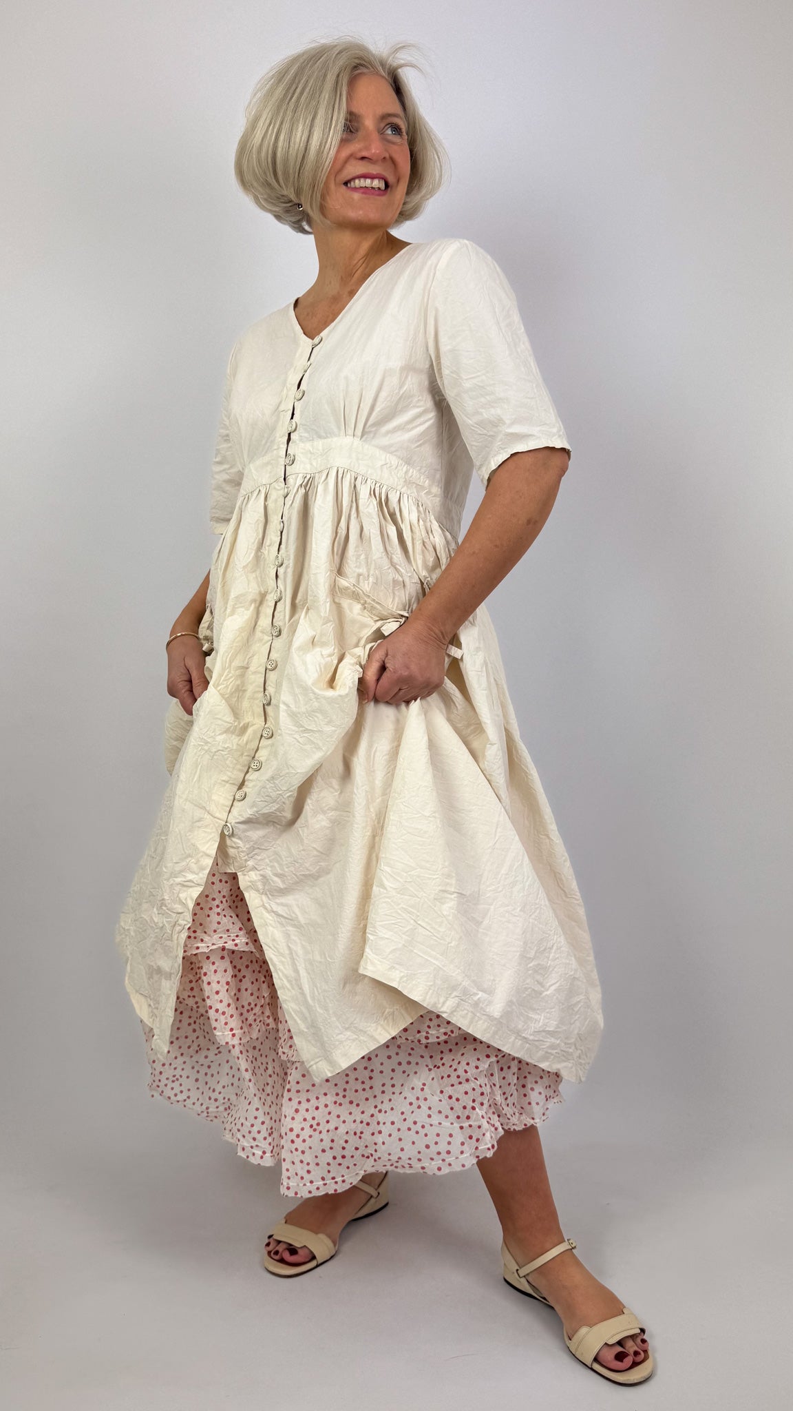 Ewa i Walla Bonnie Dress Oat