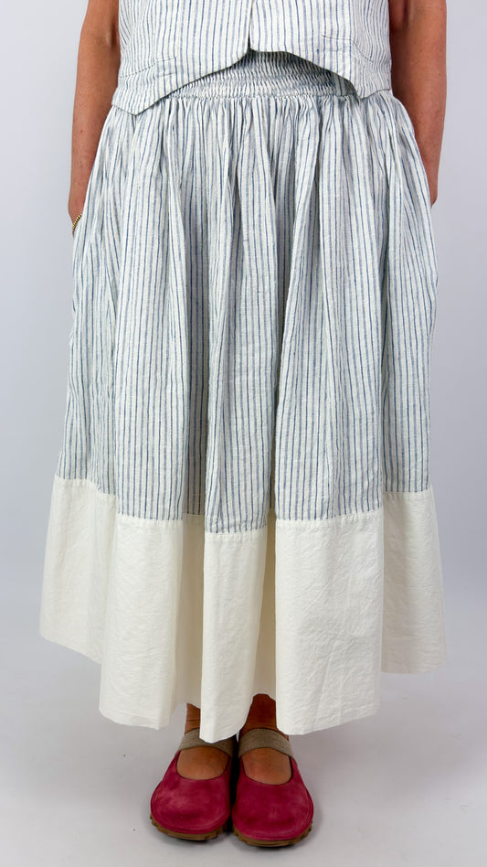 Ewa i Walla Joann Skirt Striped